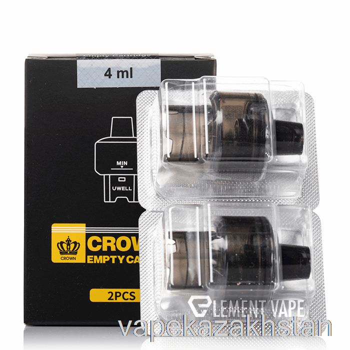 Vape Kazakhstan Uwell Crown M Replacement Pods 4mL Refillable Pods